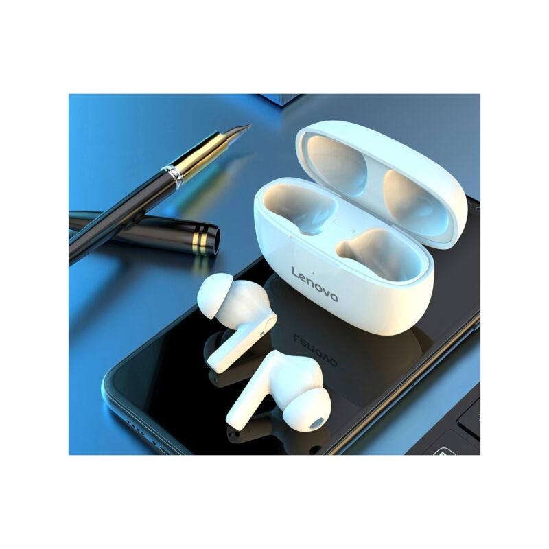 Słuchawki bezprzewodowe douszne LENOVO HT05 Białe