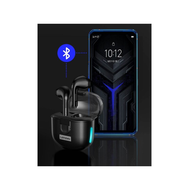 Słuchawki bezprzewodowe douszne LENOVO Thinkplus LivePods LP12 Czarne