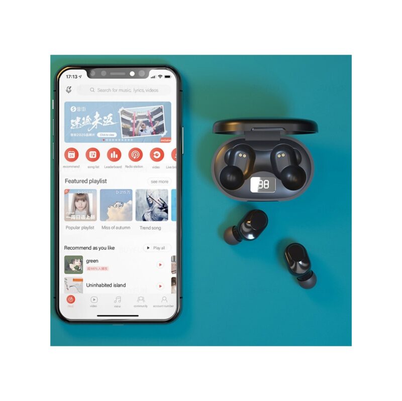 Słuchawki bezprzewodowe douszne LENOVO Thinkplus LivePods XT91 Czarne