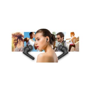 Słuchawki bezprzewodowe GIEWONT RealSound PRO ANC ENC GWS800-1 Czarne