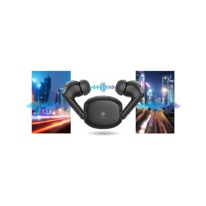 Słuchawki bezprzewodowe GIEWONT RealSound PRO ANC ENC GWS800-1 Czarne