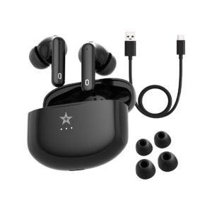 Słuchawki bezprzewodowe GIEWONT RealSound PRO ANC ENC GWS800-1 Czarne