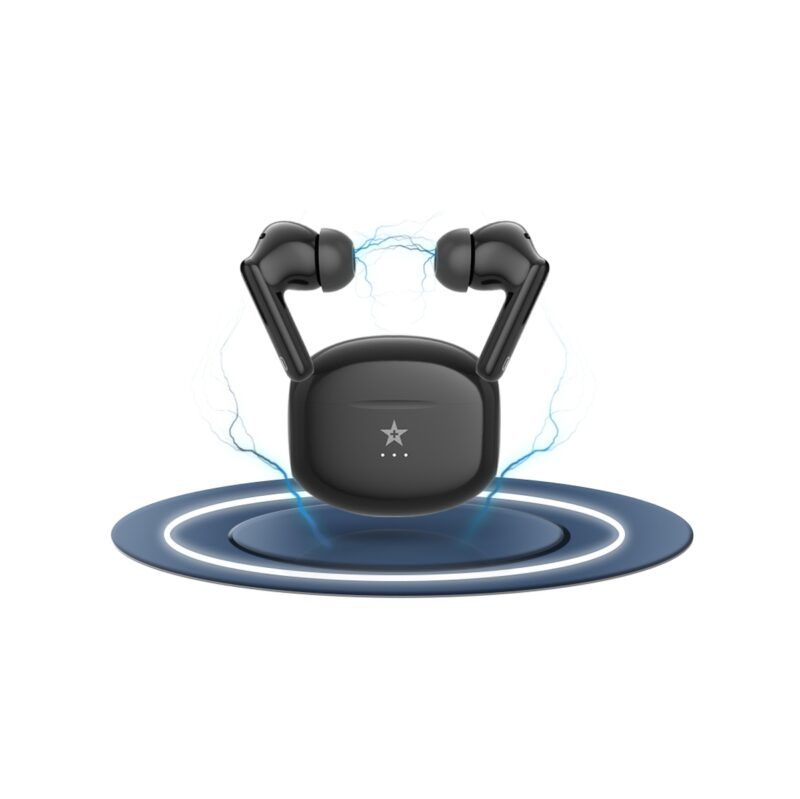 Słuchawki bezprzewodowe GIEWONT RealSound PRO ANC ENC GWS800-1 Czarne