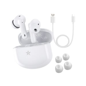 Słuchawki bezprzewodowe GIEWONT RealSound PRO ANC ENC GWS800-2 Białe