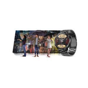 Smartwatch Gravity GT21-1+ Czarny Pasek Silikonowy