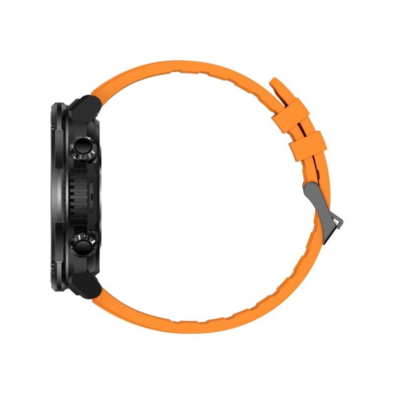 Smartwatch Gravity GT21-2 + Pomarańczowy Pasek Silikonowy