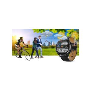 Smartwatch Gravity GT21-3 + Czarny Pasek Silikonowy