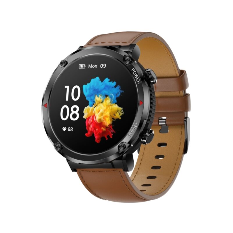 Smartwatch Gravity GT21-4 + Czarny Pasek Silikonowy