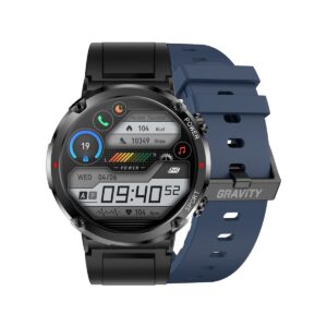 Smartwatch Gravity GT21-5 + Granatowy Pasek Silikonowy