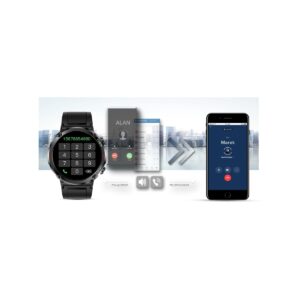 Smartwatch Gravity GT21-5 + Granatowy Pasek Silikonowy