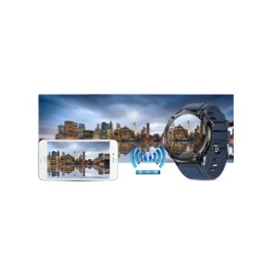 Smartwatch Gravity GT21-5 + Granatowy Pasek Silikonowy