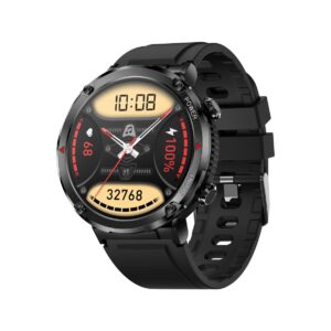 Smartwatch Gravity GT21-6 + Czerwony Pasek Silikonowy