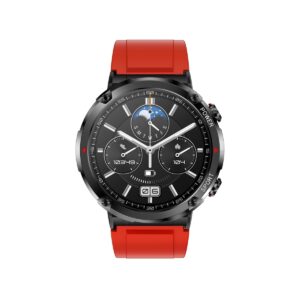 Smartwatch Gravity GT21-6 + Czerwony Pasek Silikonowy