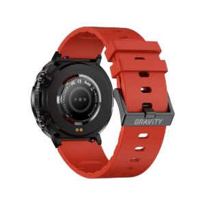 Smartwatch Gravity GT21-6 + Czerwony Pasek Silikonowy