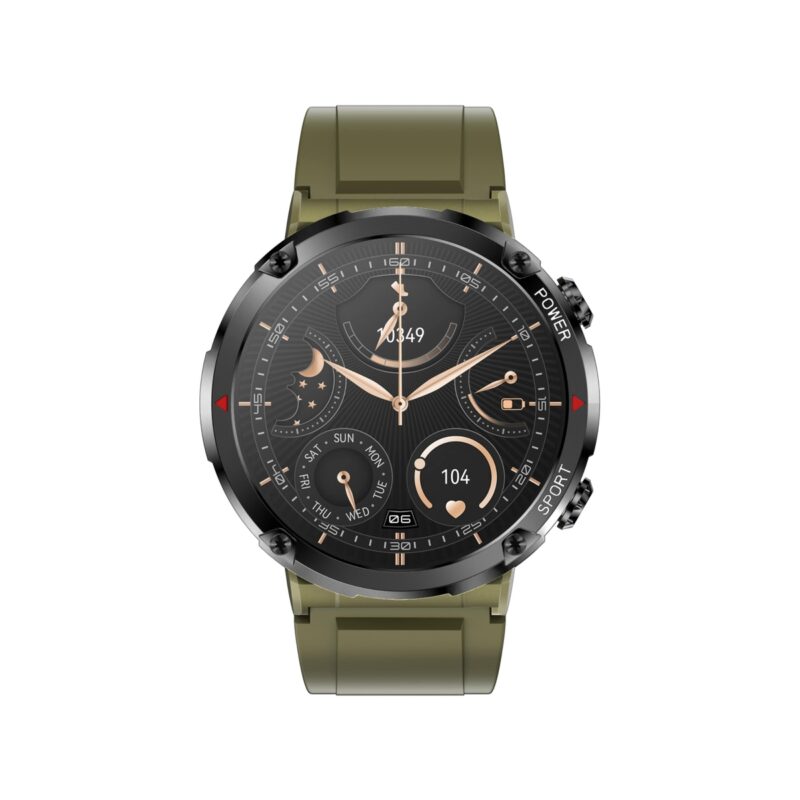 Smartwatch Gravity GT21-7 + Czarny Pasek Silikonowy
