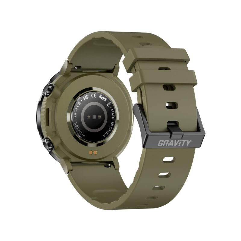 Smartwatch Gravity GT21-7 + Czarny Pasek Silikonowy