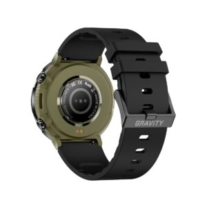 Smartwatch Gravity GT21-7 + Czarny Pasek Silikonowy