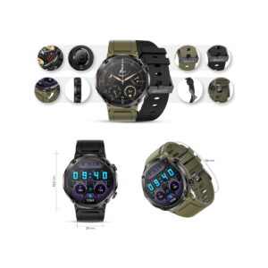 Smartwatch Gravity GT21-7 + Czarny Pasek Silikonowy