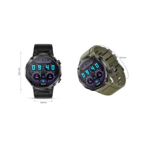 Smartwatch Gravity GT21-7 + Czarny Pasek Silikonowy