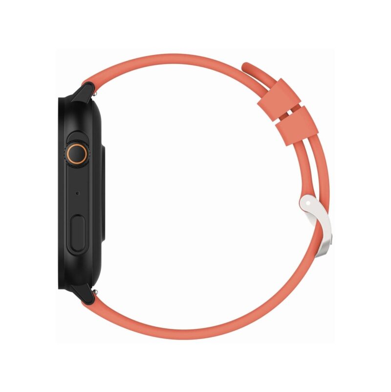 Smartwatch Gravity GT15-3 Czerwony Pasek Silikonowy + Czarna Bransoleta