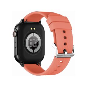 Smartwatch Gravity GT15-3 Czerwony Pasek Silikonowy + Czarna Bransoleta