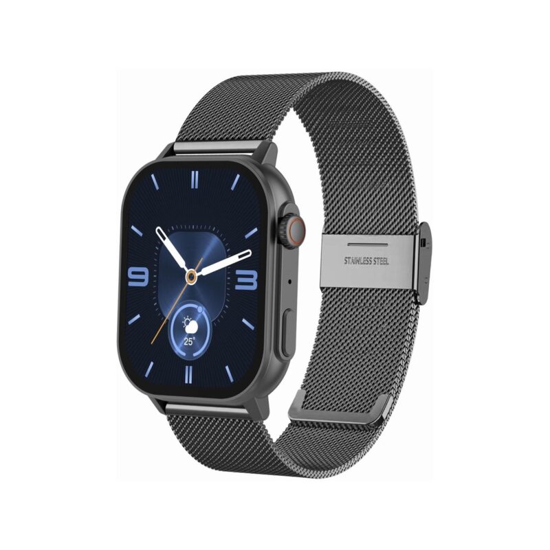 Smartwatch Gravity GT15-4 Niebieski Pasek Silikonowy + Tytanowa Bransoleta