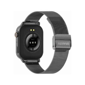 Smartwatch Gravity GT15-4 Niebieski Pasek Silikonowy + Tytanowa Bransoleta