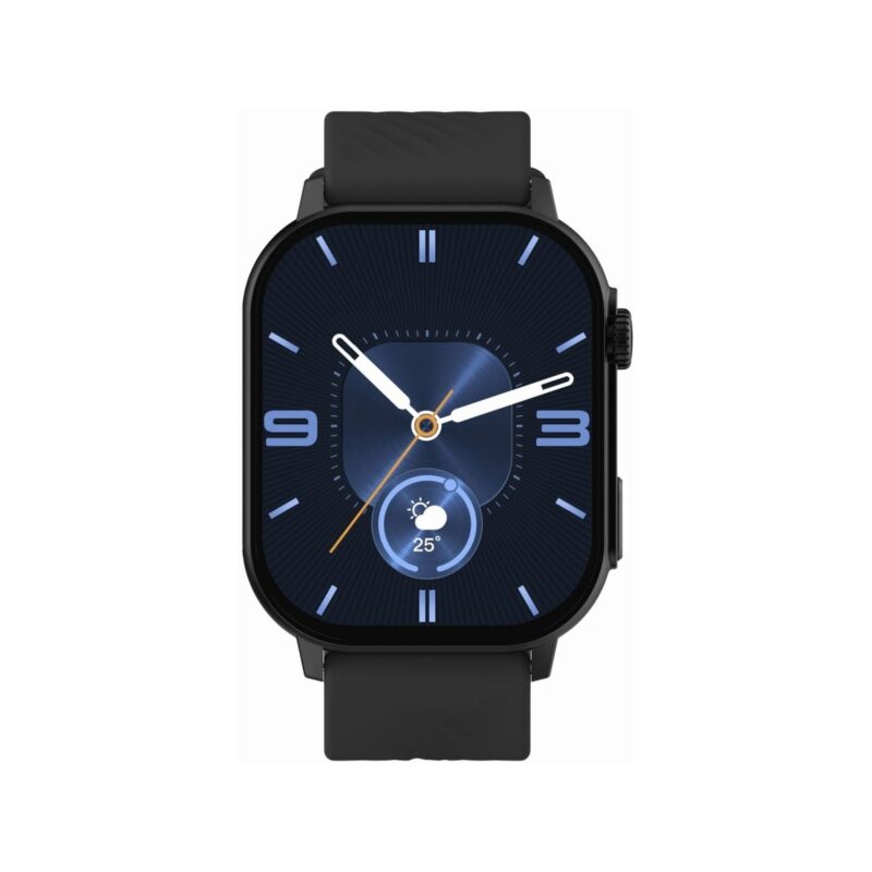 Smartwatch Gravity GT15-5 Czarny Pasek Silikonowy + Tytanowa Bransoleta