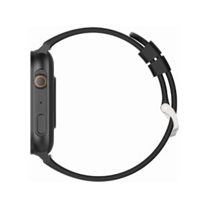 Smartwatch Gravity GT15-5 Czarny Pasek Silikonowy + Tytanowa Bransoleta