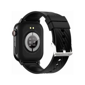 Smartwatch Gravity GT15-5 Czarny Pasek Silikonowy + Tytanowa Bransoleta