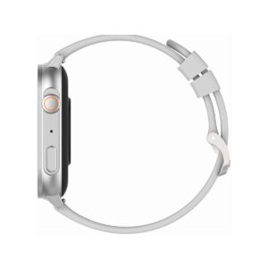 Smartwatch Gravity GT15-8 Szary Pasek Silikonowy + Srebrna Bransoleta