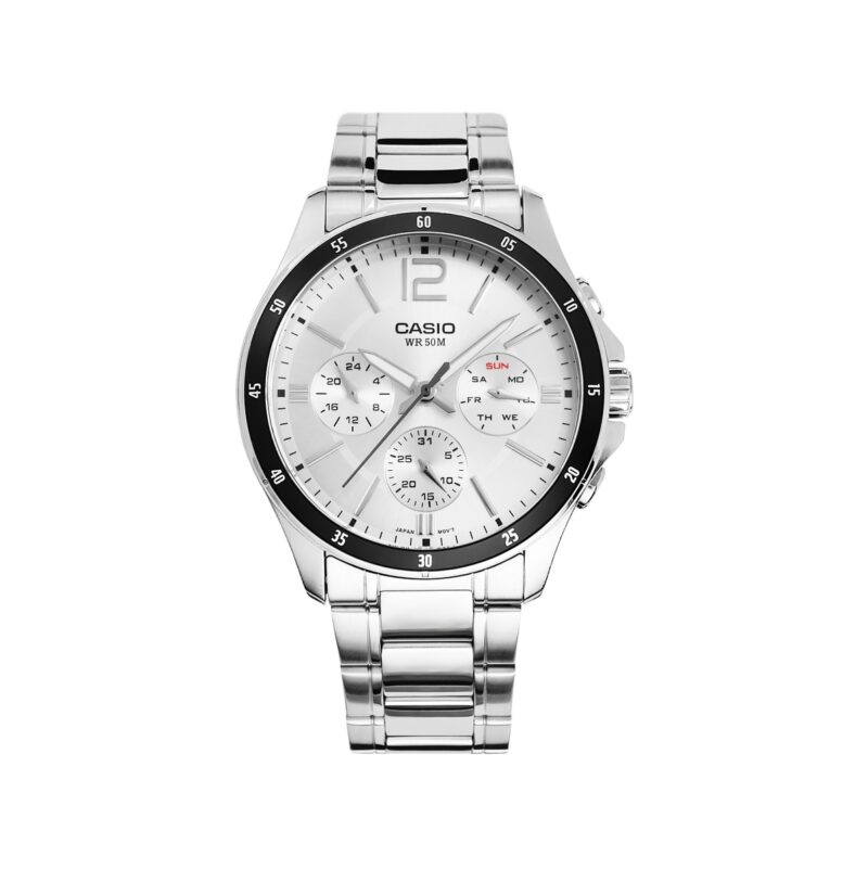 77_08_56_max Zegarek Męski CASIO MTP-1374D-7 + BOX