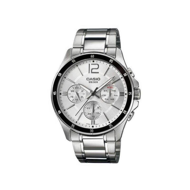 77_08_59_max Zegarek Męski CASIO MTP-1374D-7 + BOX