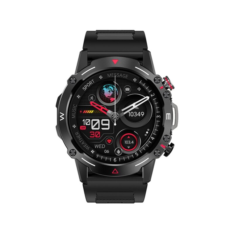 Smartwatch VELTORI VT110-1 Czarny Pasek Silikonowy