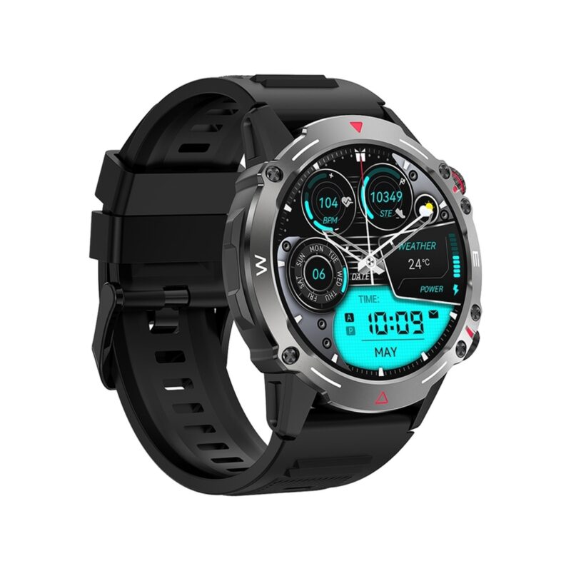 Smartwatch VELTORI VT110-1 Czarny Pasek Silikonowy