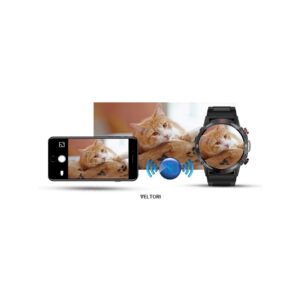 Smartwatch VELTORI VT110-1 Czarny Pasek Silikonowy