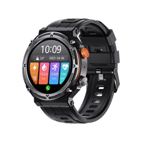 Smartwatch VELTORI VT130-1 Czarny Pasek Silikonowy