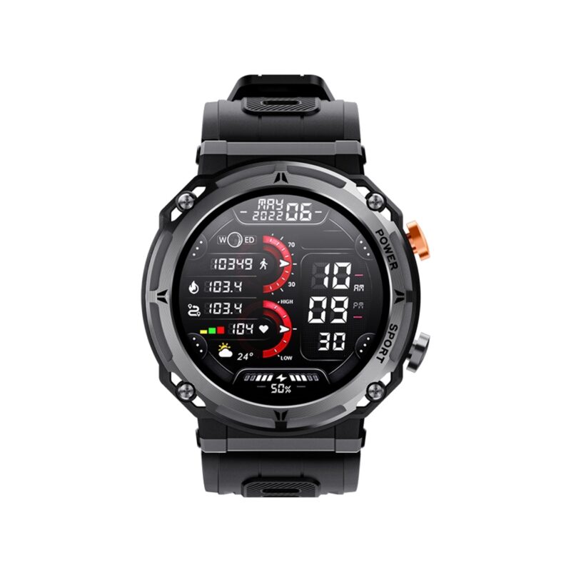 Smartwatch VELTORI VT130-1 Czarny Pasek Silikonowy