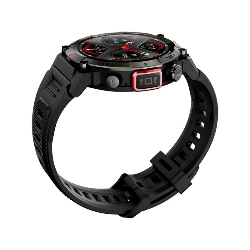 Smartwatch VELTORI VT140-1 Czarny Pasek Silikonowy