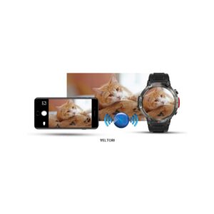 Smartwatch VELTORI VT140-1 Czarny Pasek Silikonowy