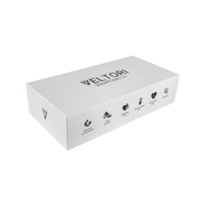 Smartwatch VELTORI VT150-1 Czarny Pasek Silikonowy + Czarna Bransoleta