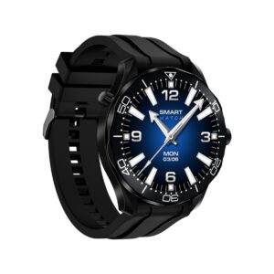 Smartwatch VELTORI VT150-1 Czarny Pasek Silikonowy + Czarna Bransoleta