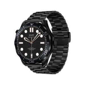 Smartwatch VELTORI VT150-1 Czarny Pasek Silikonowy + Czarna Bransoleta