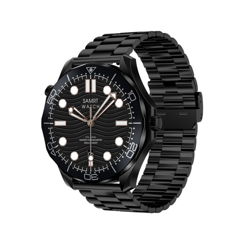 Smartwatch VELTORI VT150-1 Czarny Pasek Silikonowy + Czarna Bransoleta