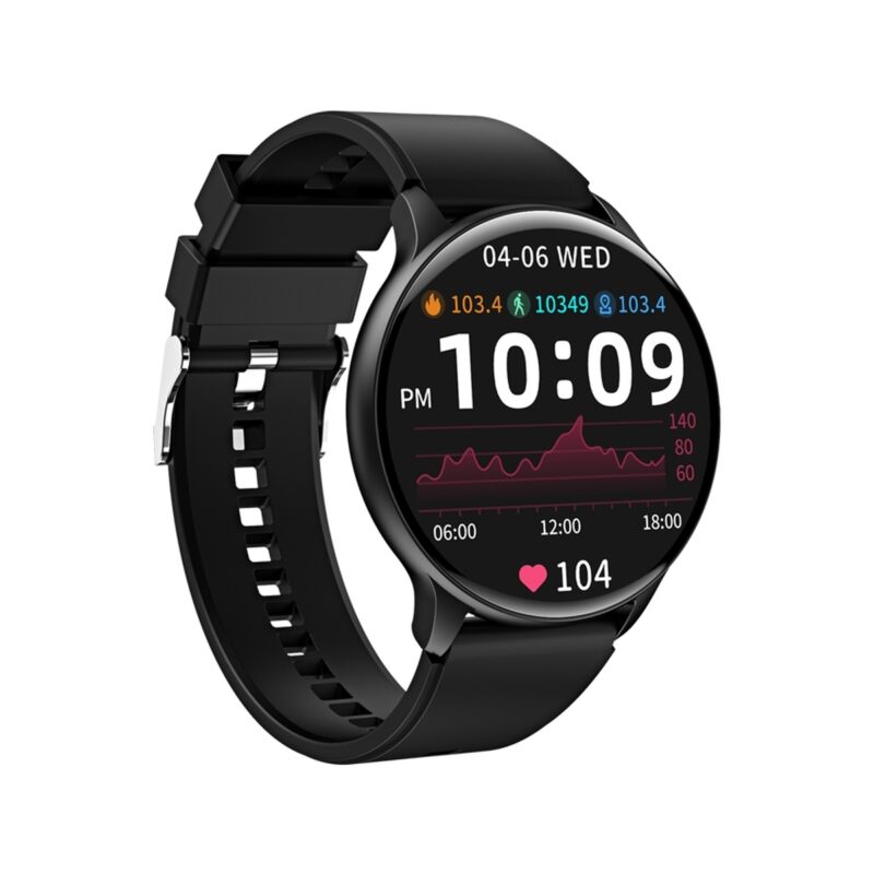 Smartwatch VELTORI VT160-1 Czarny Pasek Silikonowy