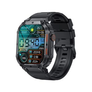 Smartwatch VELTORI VT200-1 Czarny Pasek Silikonowy