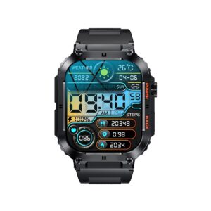 Smartwatch VELTORI VT200-1 Czarny Pasek Silikonowy