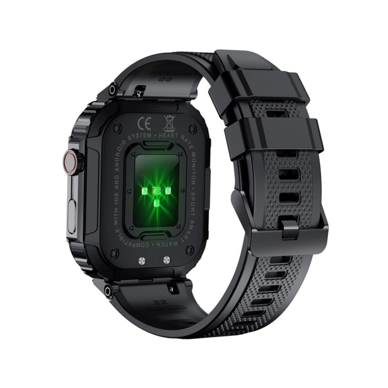 Smartwatch VELTORI VT200-1 Czarny Pasek Silikonowy