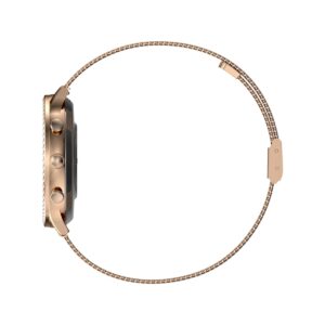 77_33_74_max Smartwatch Damski VELTORI VT310-1 Złota Bransoleta + Różowy Pasek Silikonowy