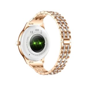 Smartwatch Damski VELTORI VT350-1 Bransoleta Różowe Złoto